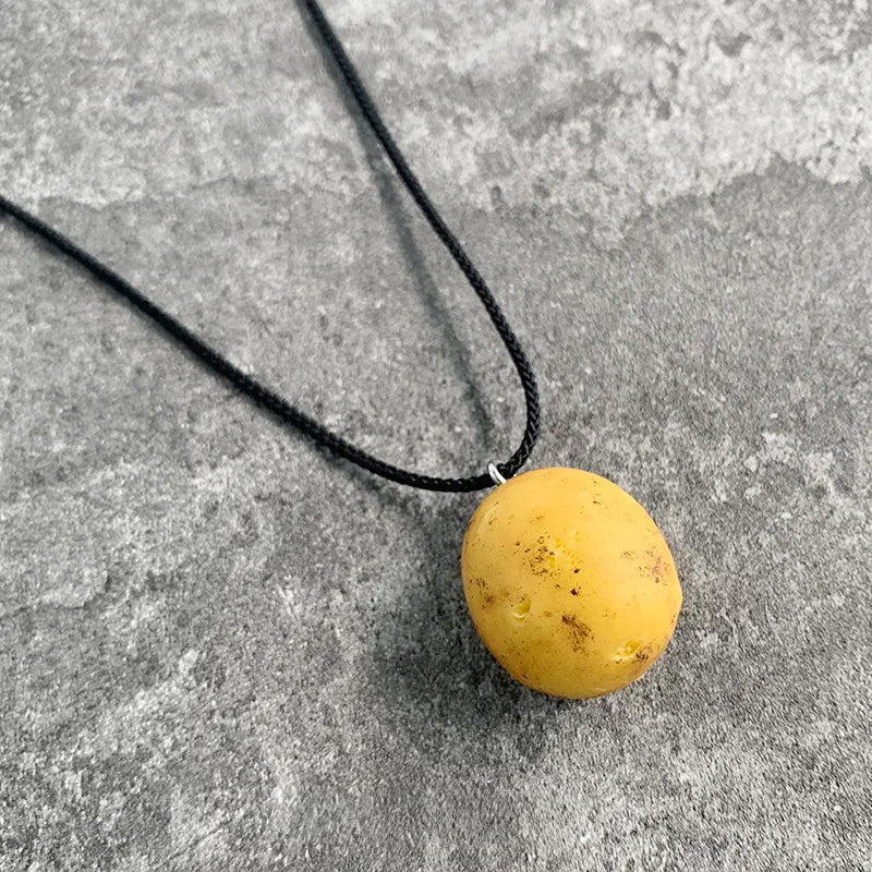 Almost Real Potato Necklace