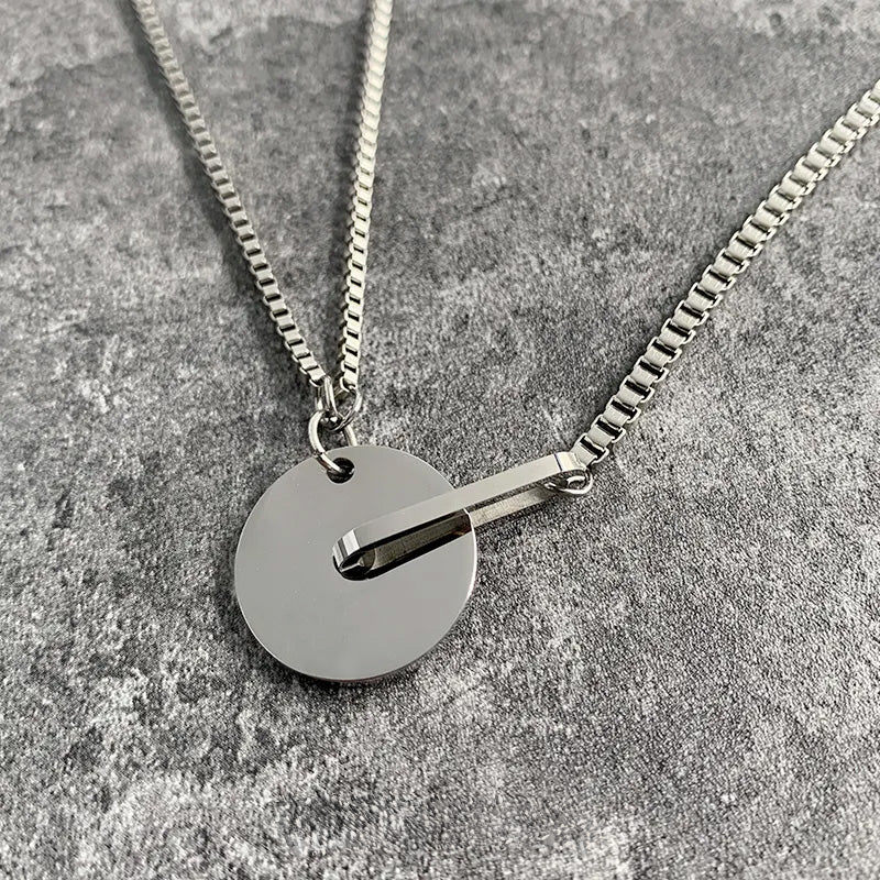 Almost Real Vinyl Record Necklace