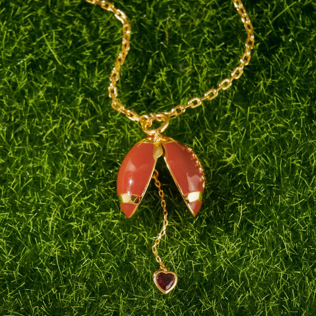 Playline Football Necklace