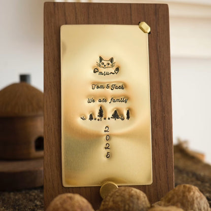 TenderMark Copper Plaque