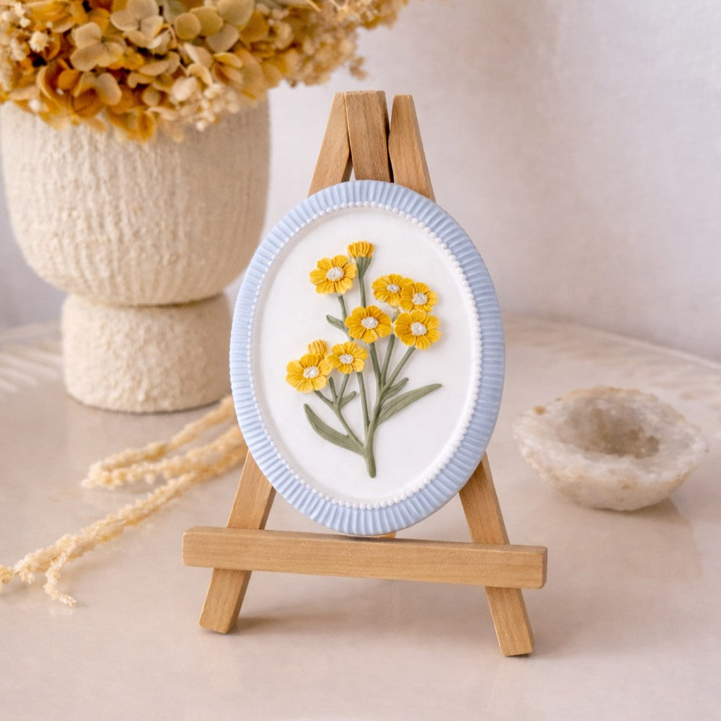 PetalRelief Floral Plaster Aroma Diffuser