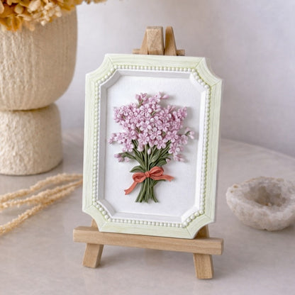 PetalRelief Floral Plaster Aroma Diffuser