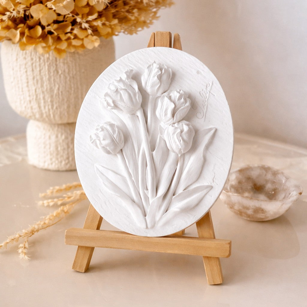 PetalRelief Floral Plaster Aroma Diffuser