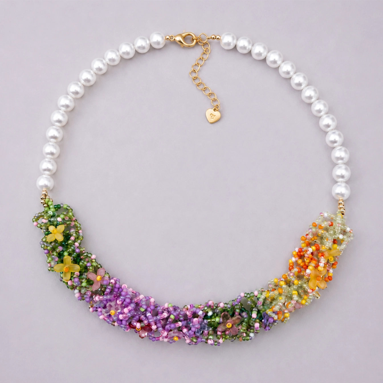 Bloomfield Beaded Garden Necklace