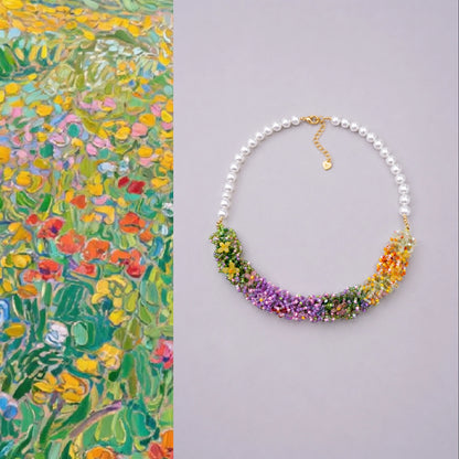 Bloomfield Beaded Garden Necklace