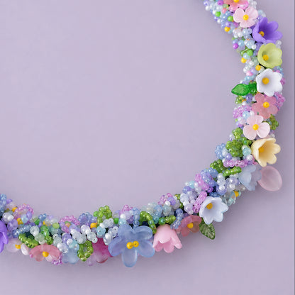 Bloomfield Beaded Garden Necklace