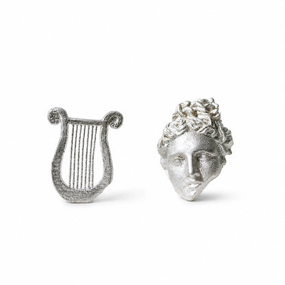 Lyrelight Apollo Silver Earrings