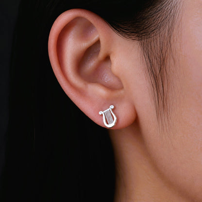 Lyrelight Apollo Silver Earrings