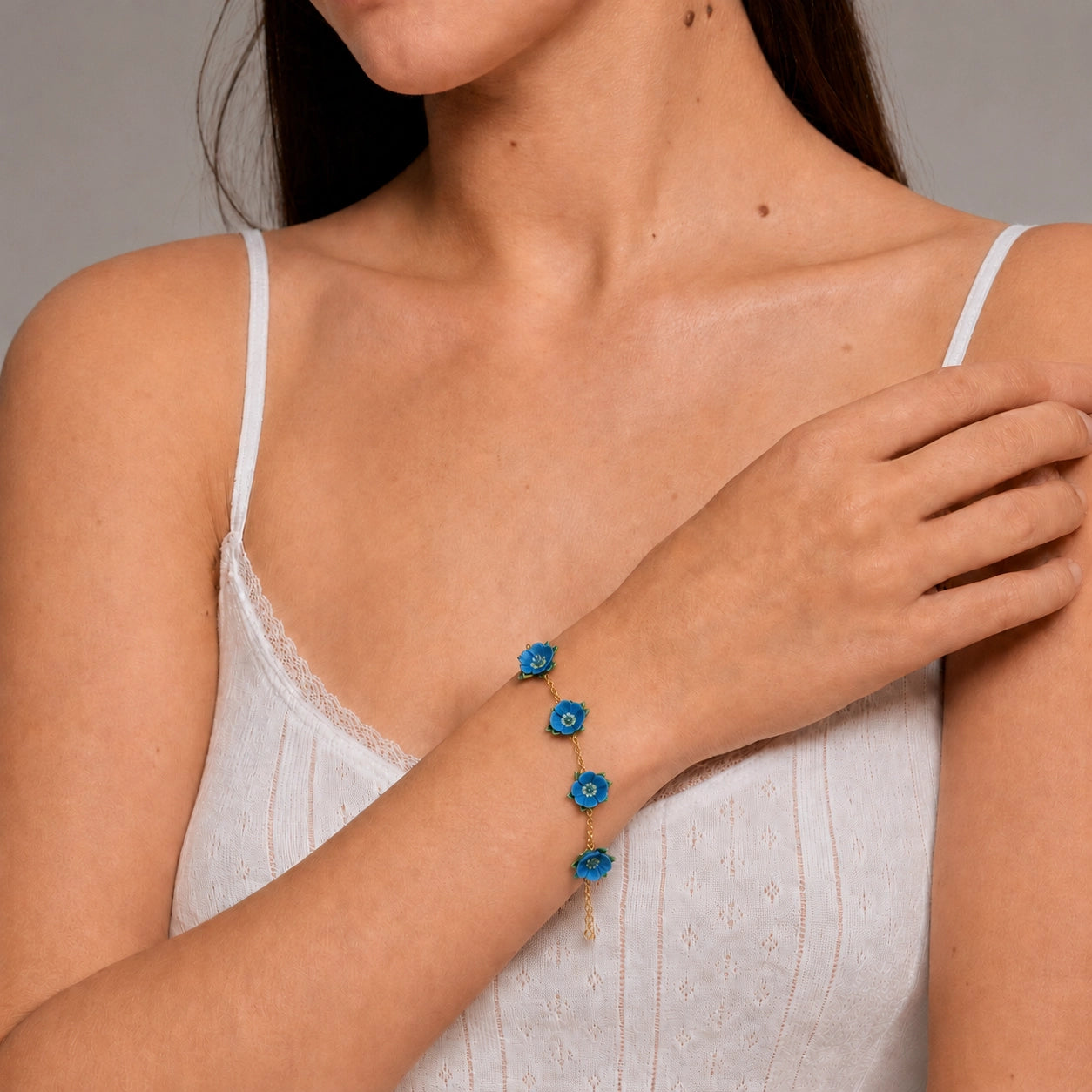 Bloomflow Veronica Flower Jewelry Collection
