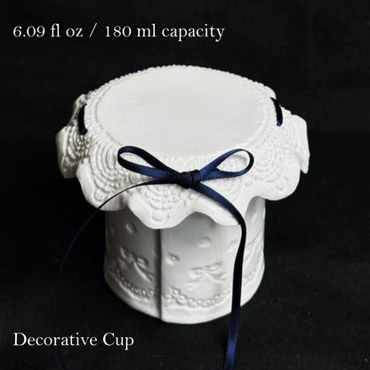 LaceQuiet White Porcelain Tableware Collection