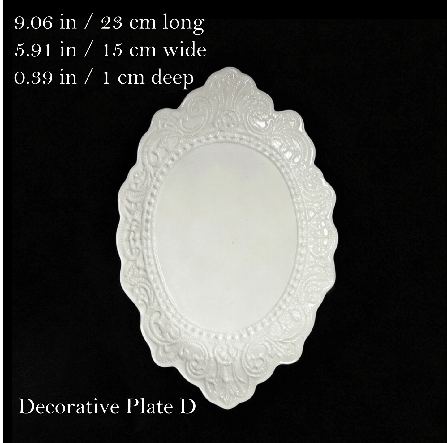 LaceQuiet White Porcelain Tableware Collection