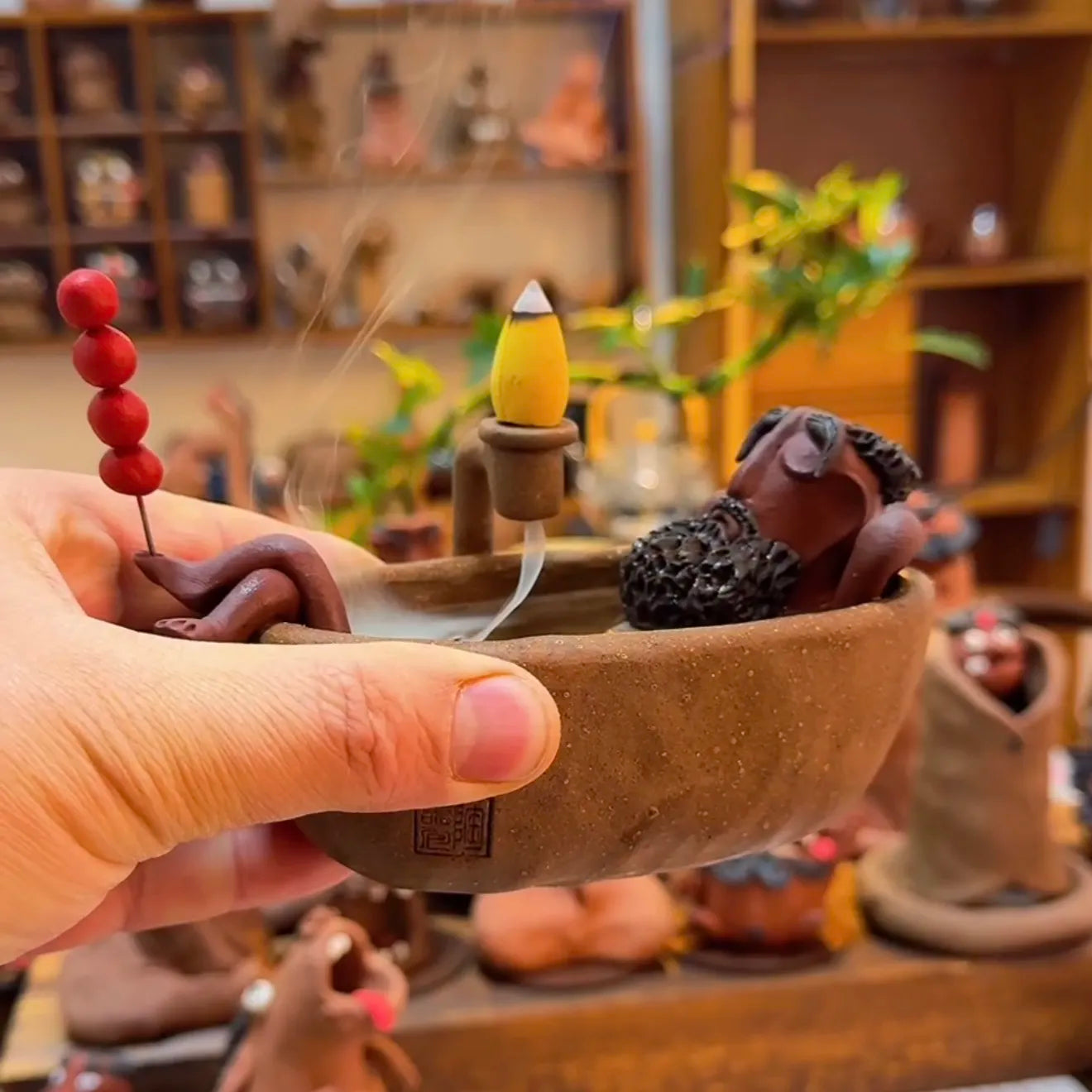 OddEase Smoke Scene Clay Aroma Diffuser