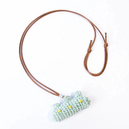 BloomPocket Crochet Vase Necklace