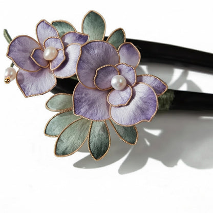 SilkBloom Orchid - French Pin