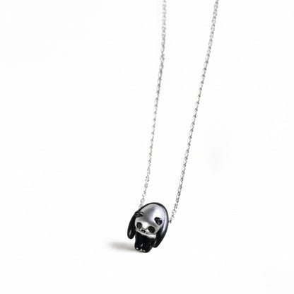 Lazy Panda Perching - Necklace