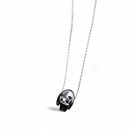 Lazy Panda Perching - Necklace