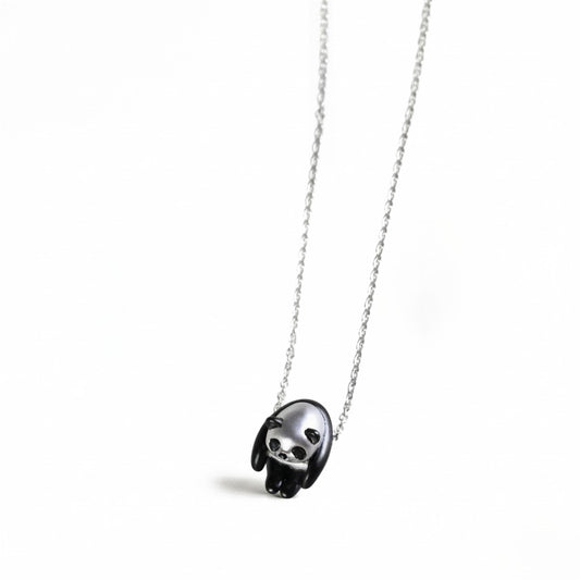Lazy Panda Perching - Necklace