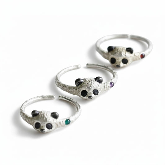 Lazy Panda Cuddling - Ring