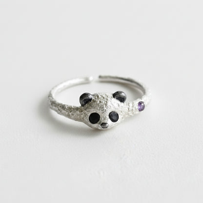Lazy Panda Cuddling - Ring