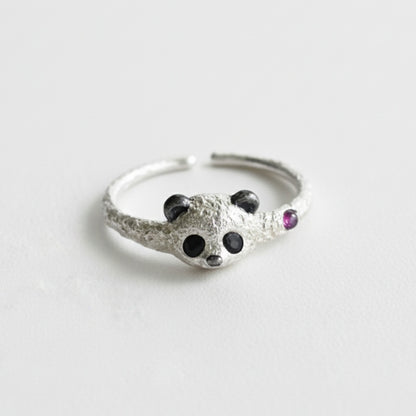 Lazy Panda Cuddling - Ring