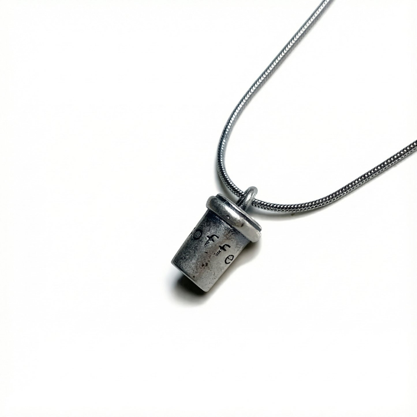 DailyBrew Charm Necklace - Plated Metal Edition