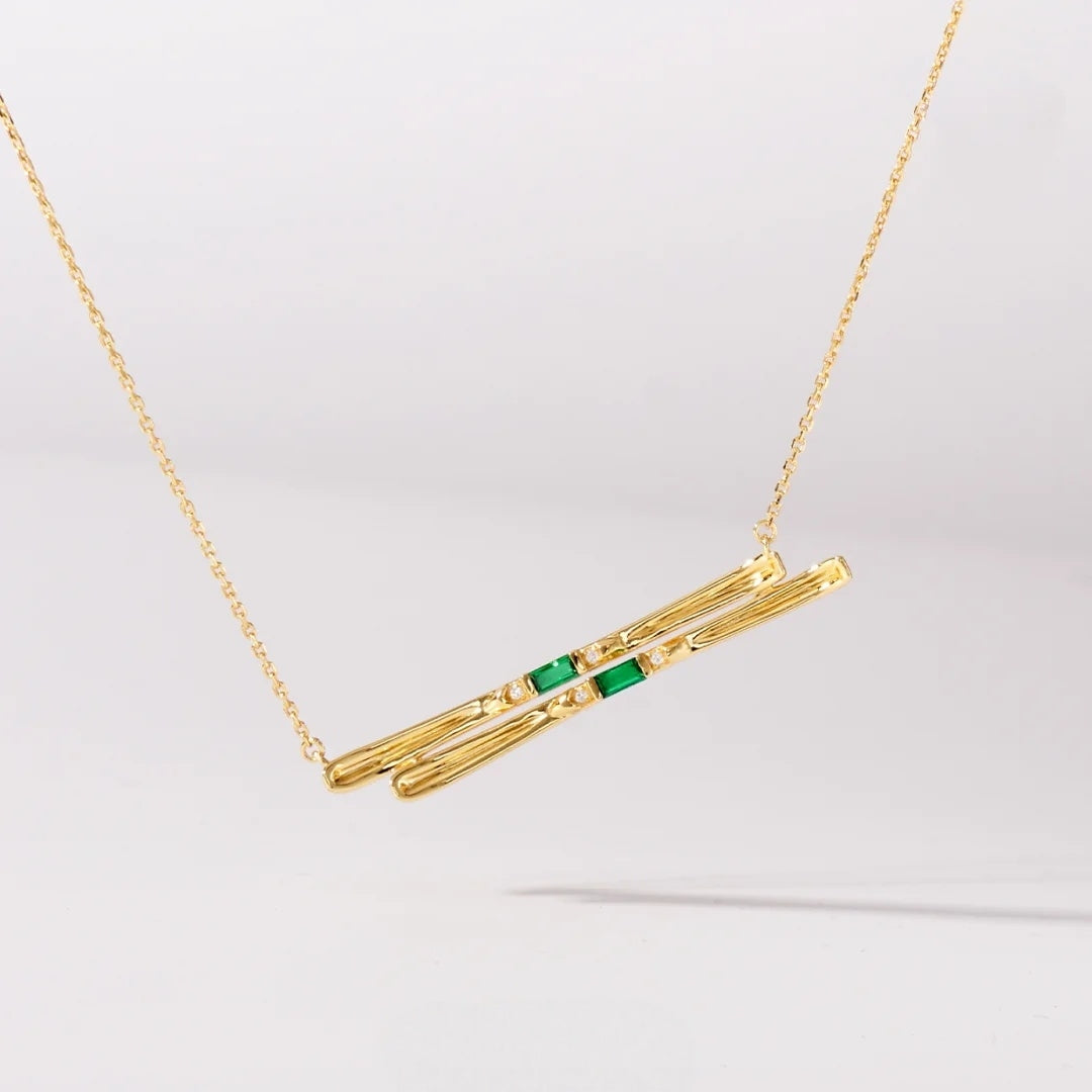 Playline Ski Necklace