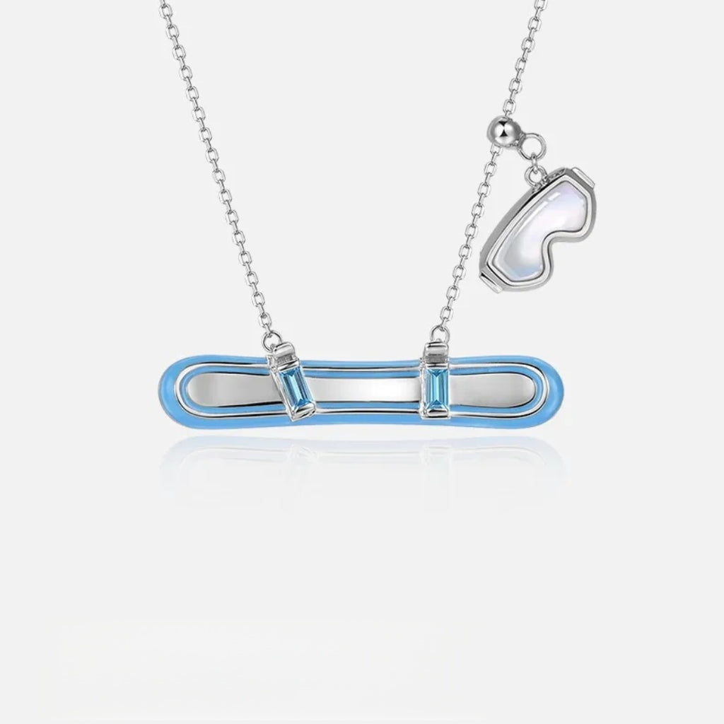 Playline Snowboard Necklace
