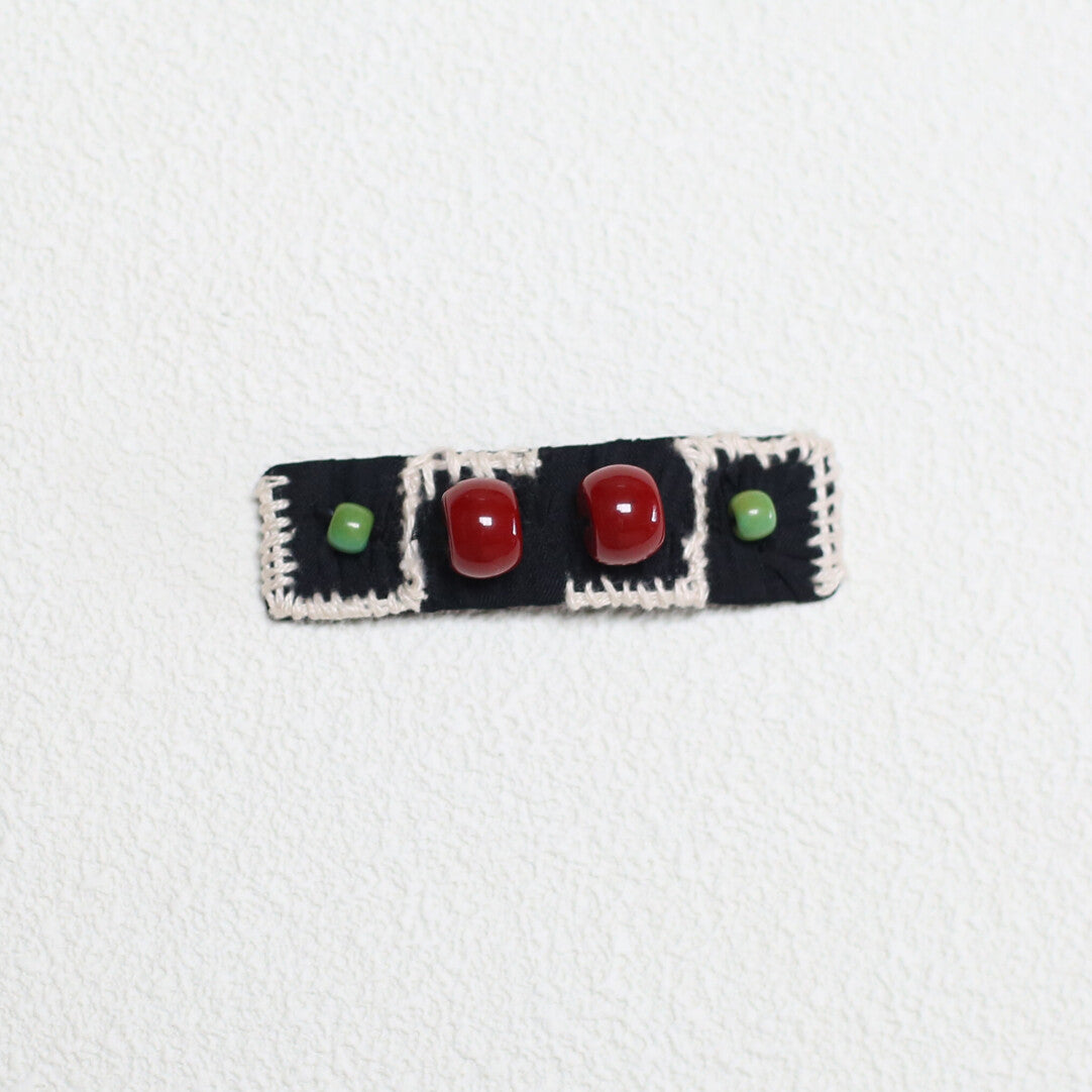 Highland Beadwork Hair Clip