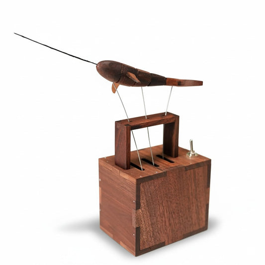 Wooden Whale Automaton