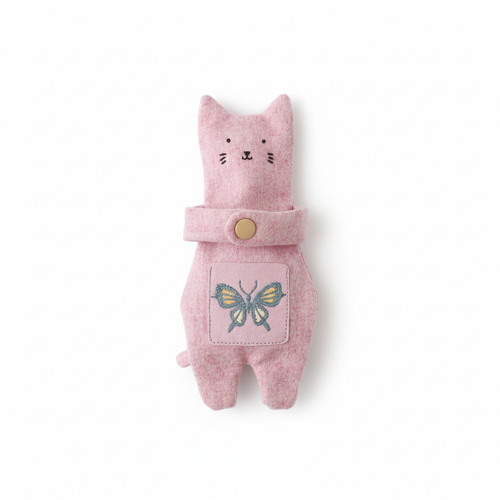 StitchNest Hugging Cat Pouch