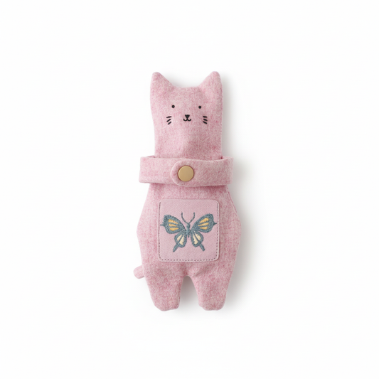 StitchNest Hugging Cat Pouch