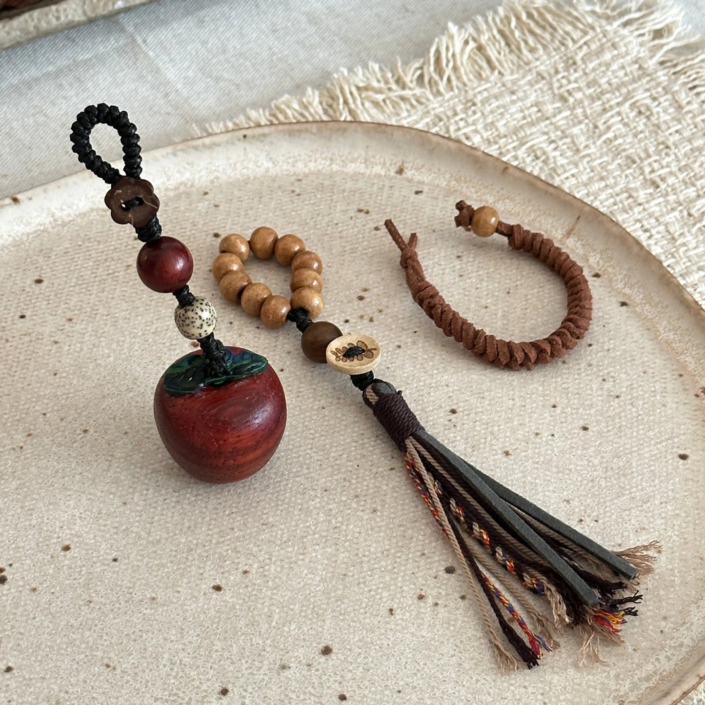 Peace Apple Charm