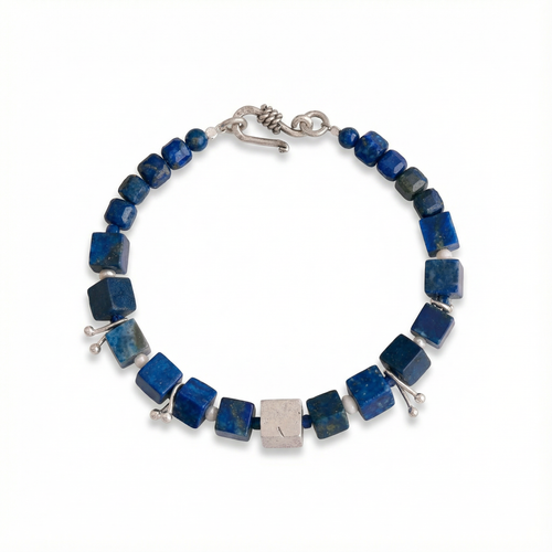 Stonebound Lapis DNA Bracelet