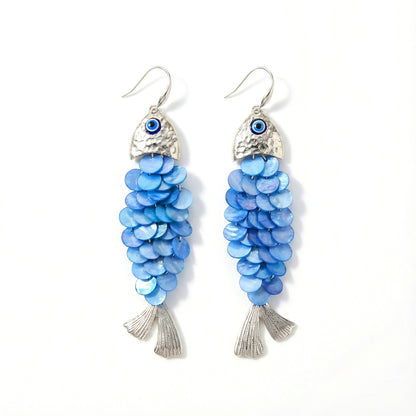 Calm Tide Fish Earrings