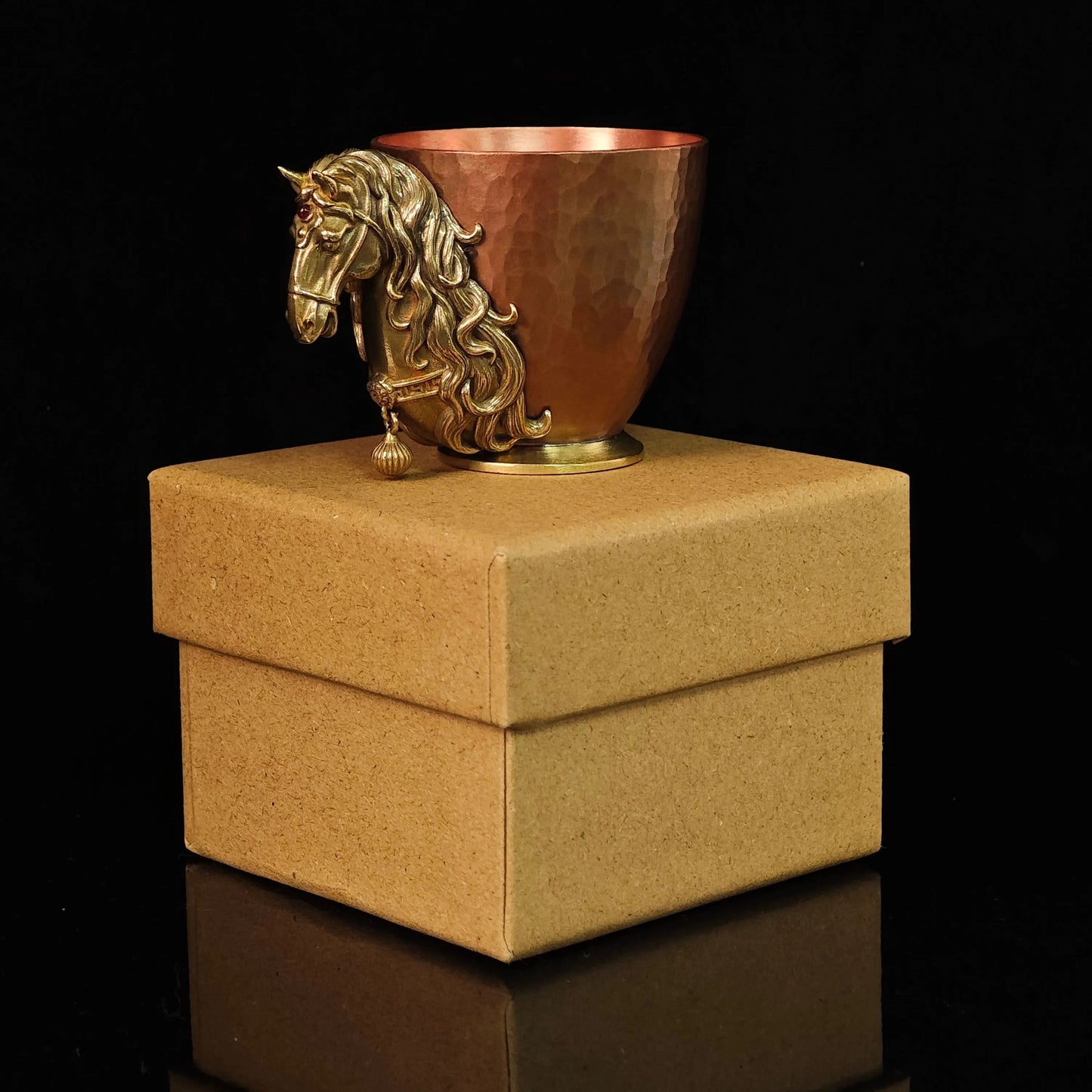 CopperMenagerie Horse Cup