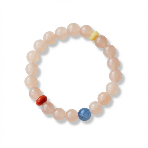 Soft Rosy Link Bracelet