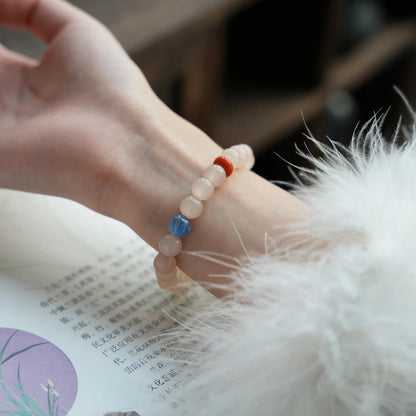 Soft Rosy Link Bracelet