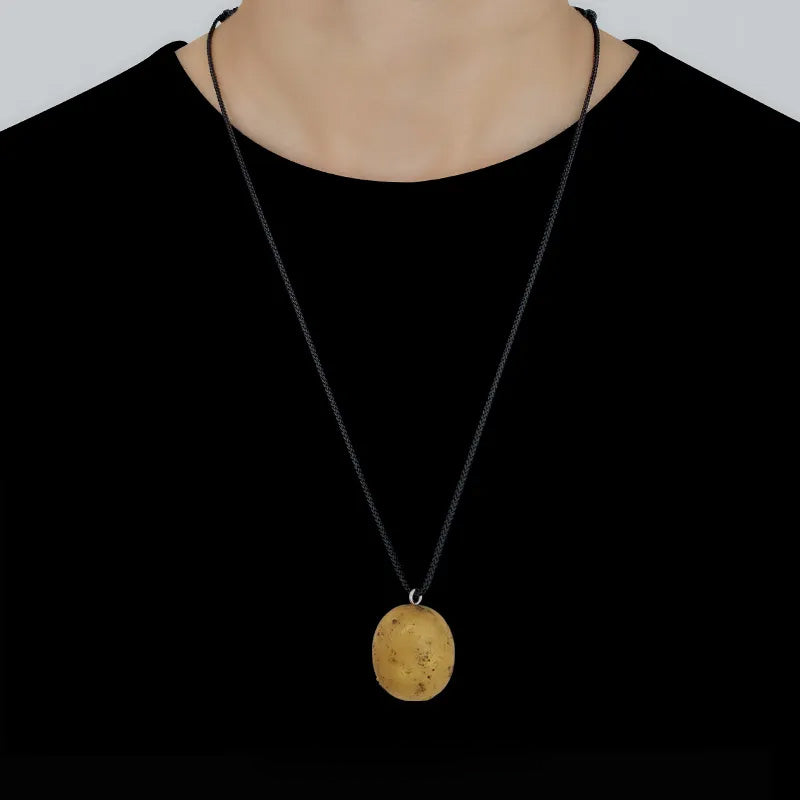 Almost Real Potato Necklace