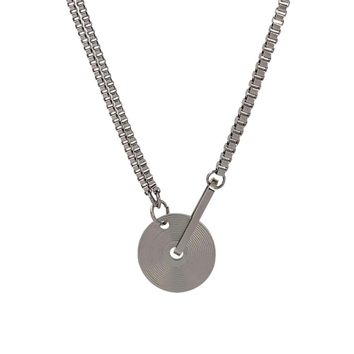 Almost Real Vinyl Record Necklace