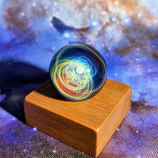 CosmoWhirl Orb — A Tiny Universe Made by Flame