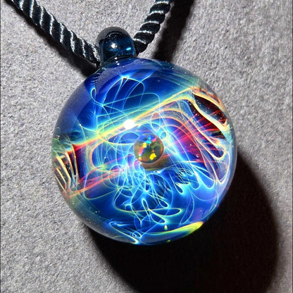 CosmoWhirl Orb — A Tiny Universe Made by Flame