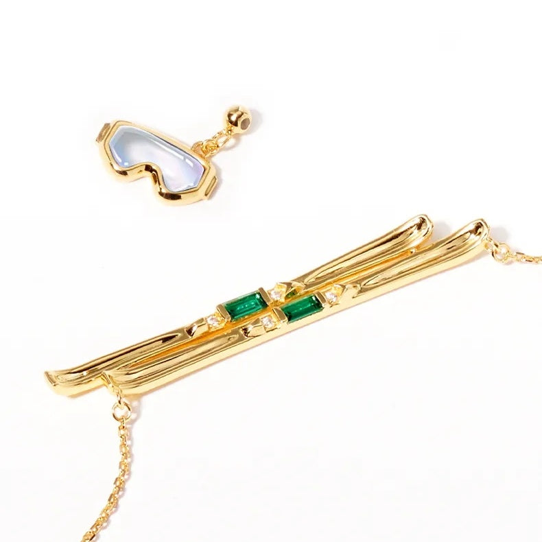 Playline Ski Necklace