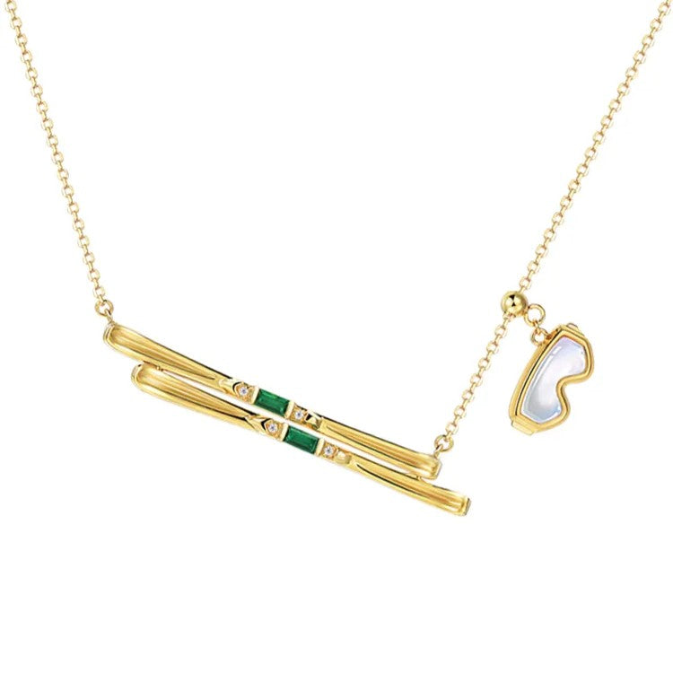 Playline Ski Necklace