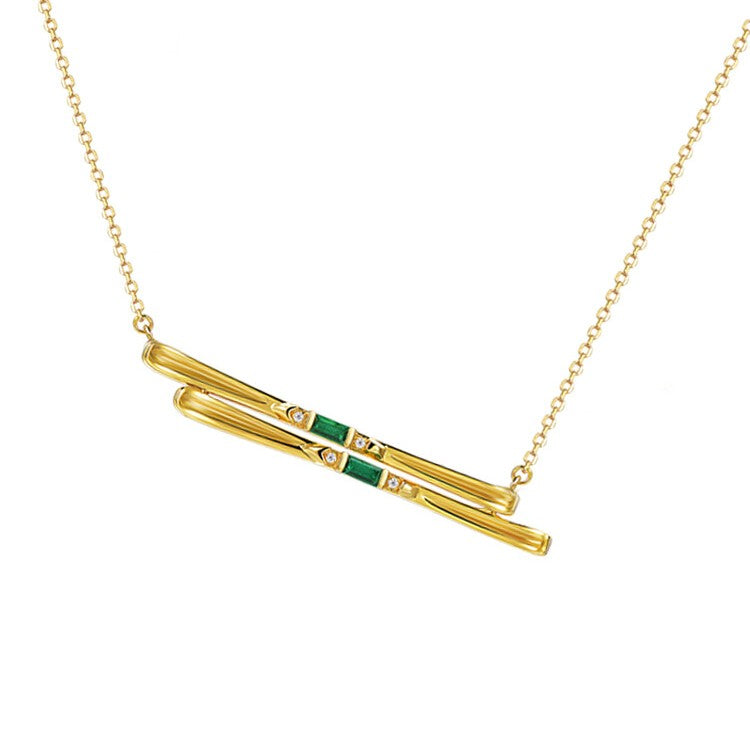 Playline Ski Necklace