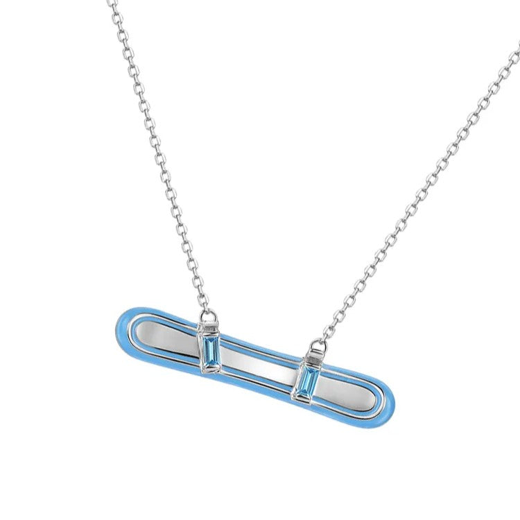 Playline Snowboard Necklace