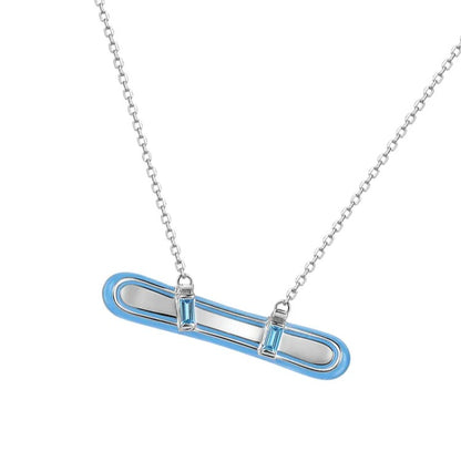 Playline Snowboard Necklace