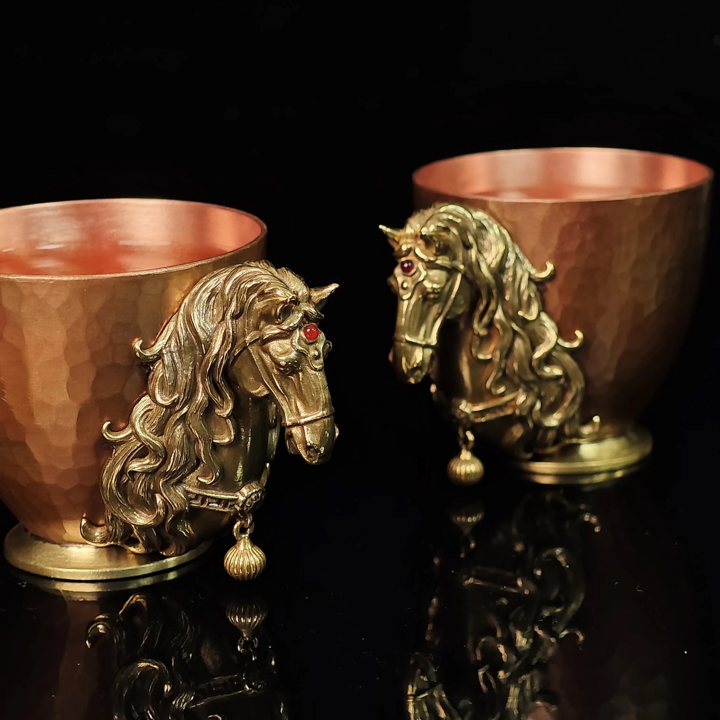 CopperMenagerie Horse Cup