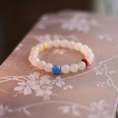 Soft Rosy Link Bracelet
