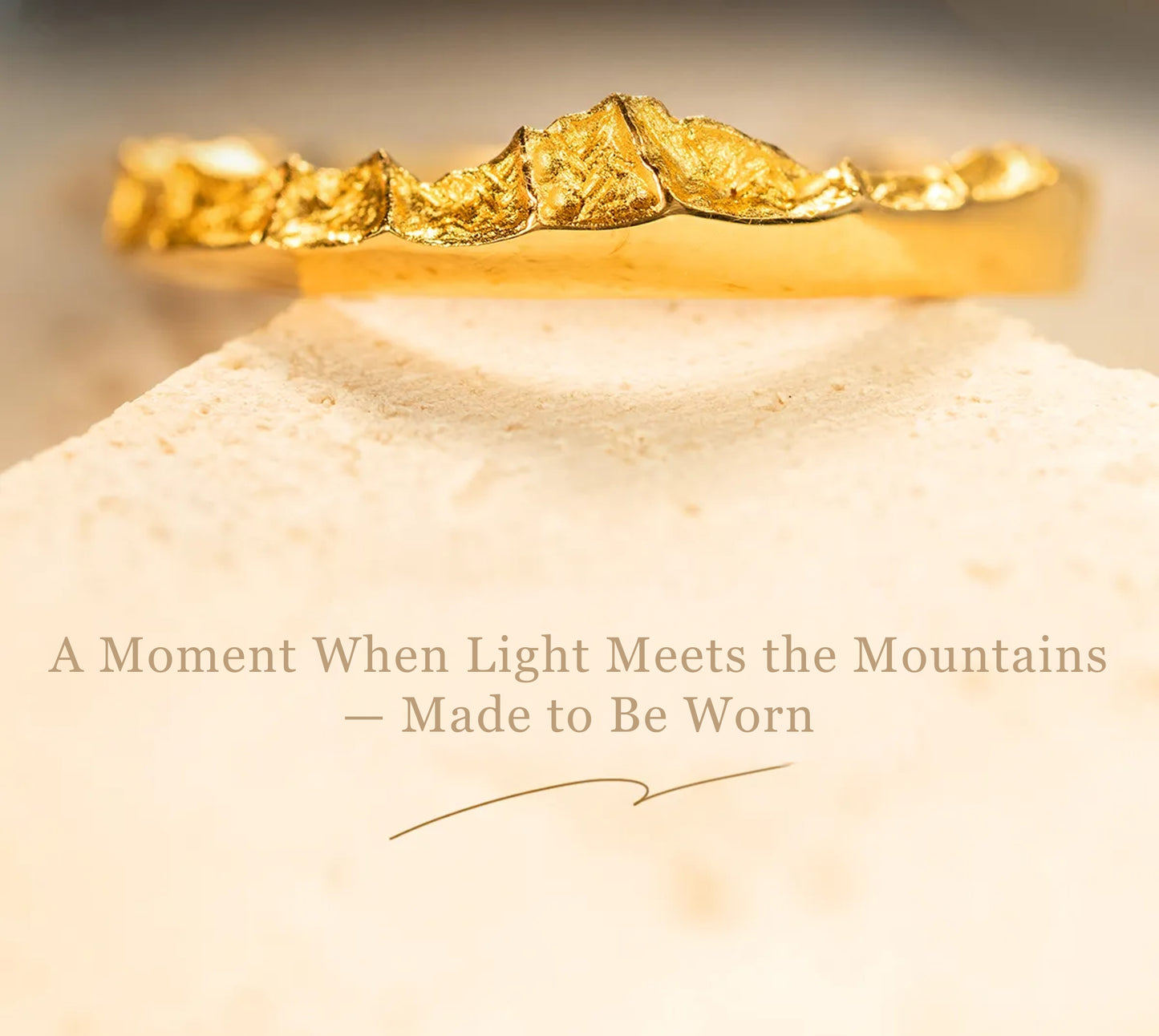 Sunlit Peaks Ring