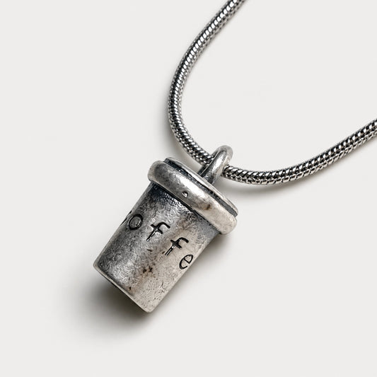 DailyBrew Charm Necklace - Plated Metal Edition